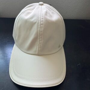 ALO Yoga Beige Leather Hat